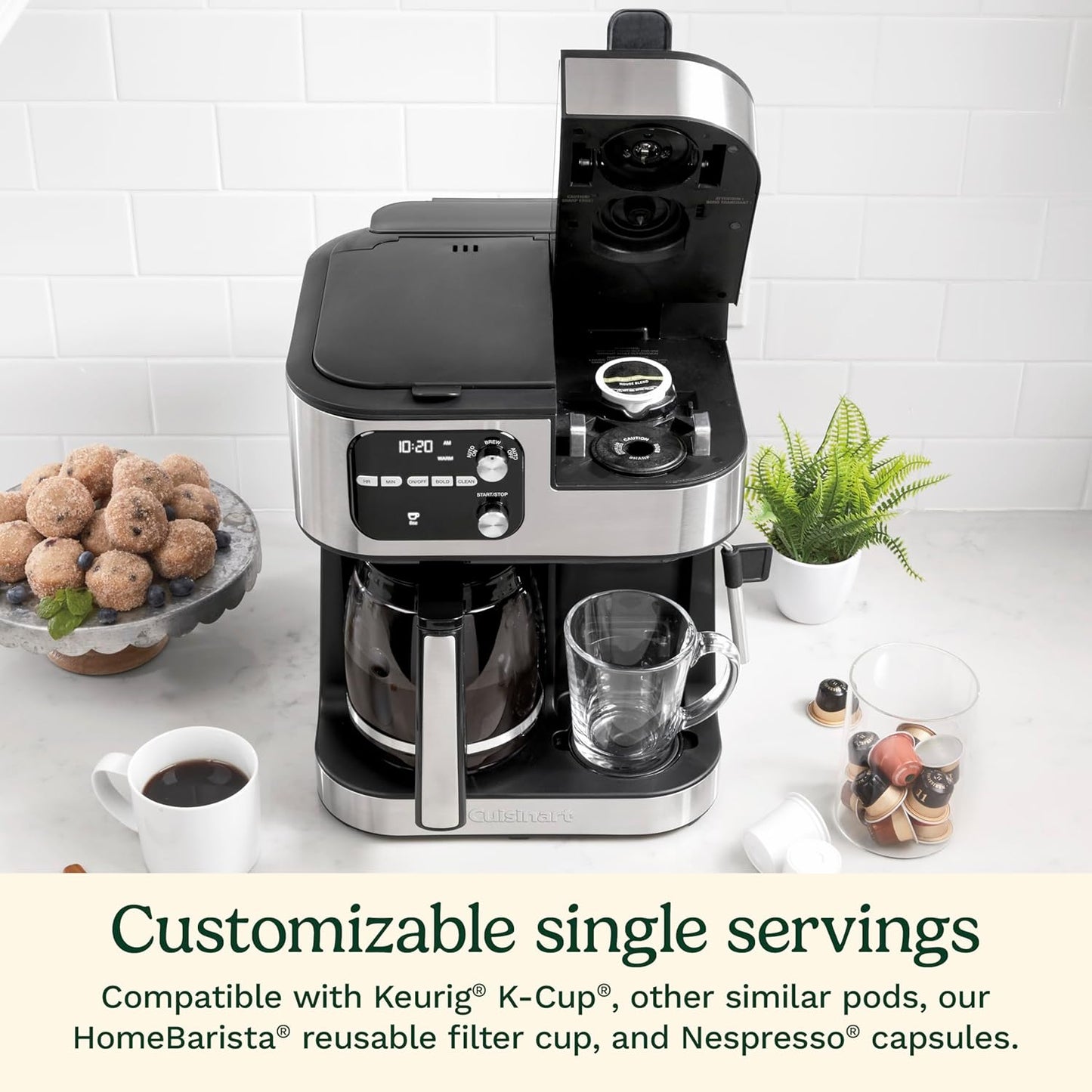 Cuisinart Coffee Centre Barista Bar 4-in-1 Coffeemaker