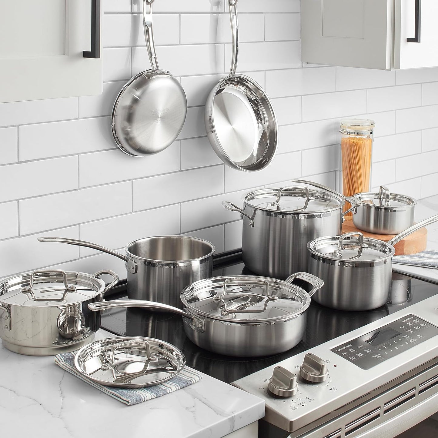 Cuisinart 12Pc, Multiclad Pro Tri-Ply Stainless Steel Cookware Set