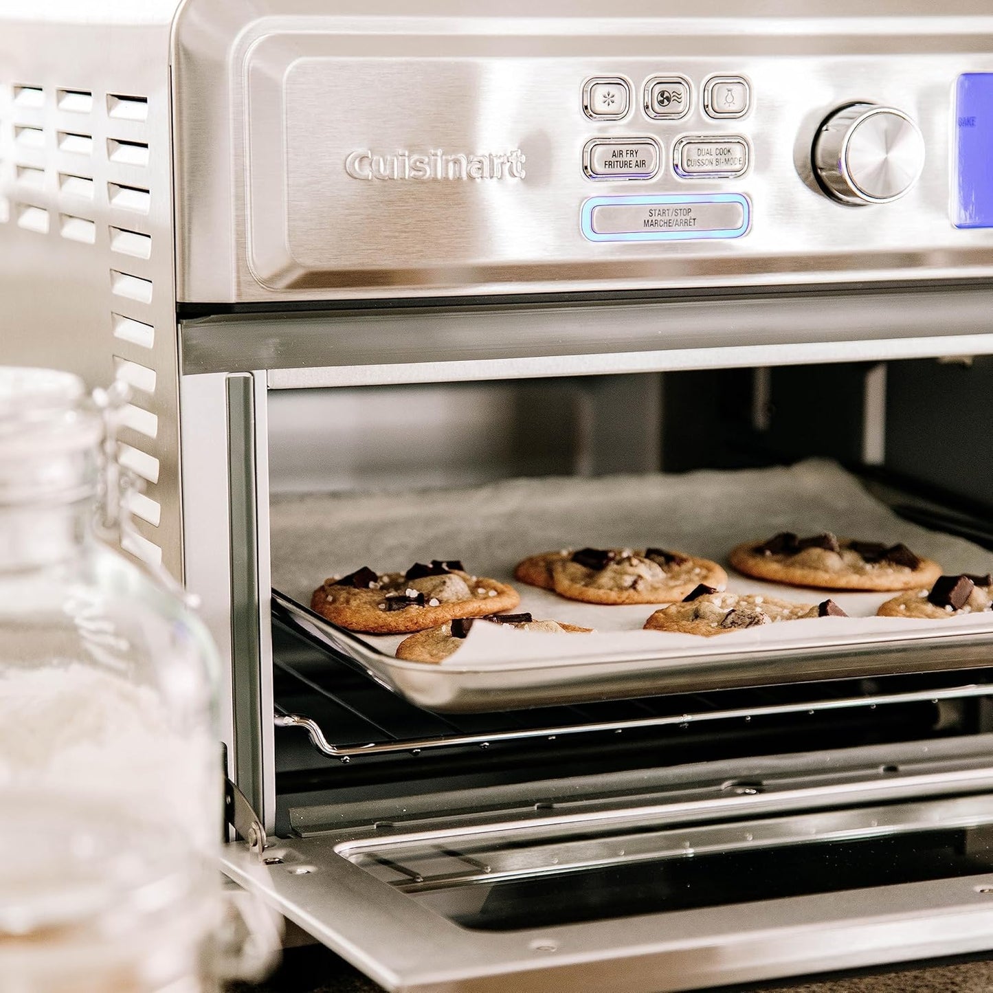 Cuisinart Stainless Steel Air Fryer Toaster Oven with Digital Display