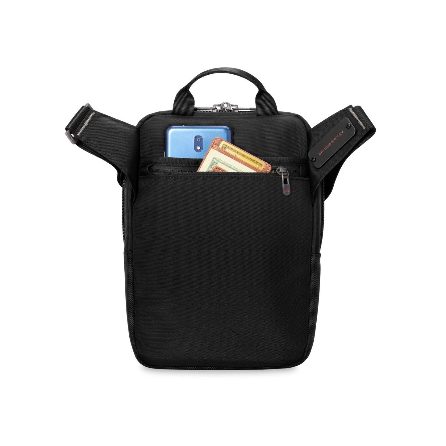 Briggs & Riley HTA Recycled Crossbody Bag - Black