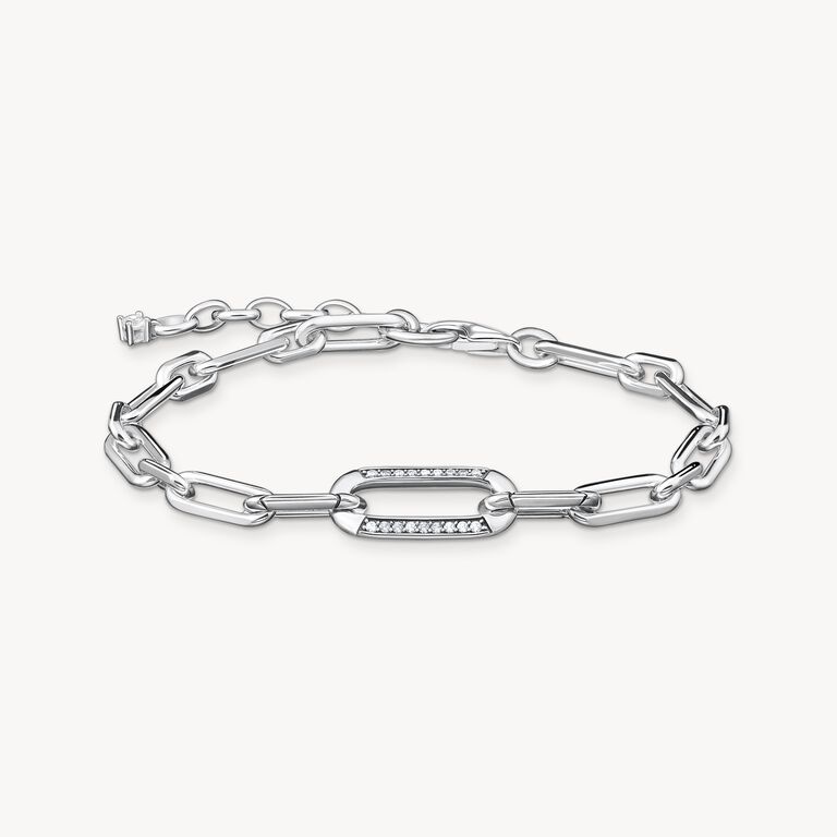 Thomas Sabo Anchor Chain Links Silver Bracelet