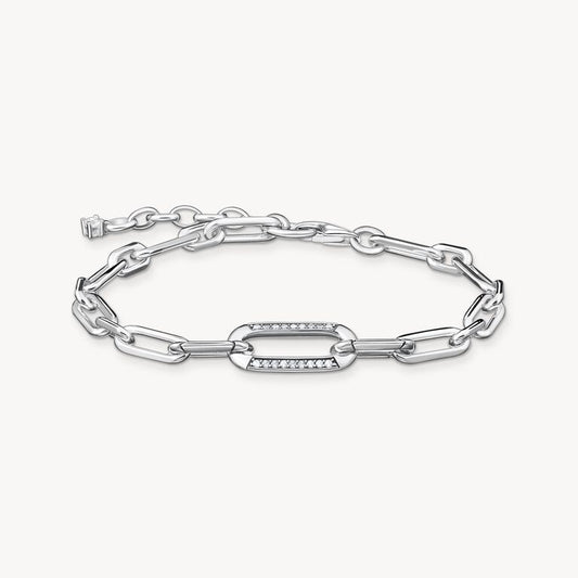 Thomas Sabo Anchor Chain Links Silver Bracelet