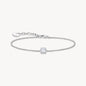 Thomas Sabo Basic White Silver Bracelet with Pendant