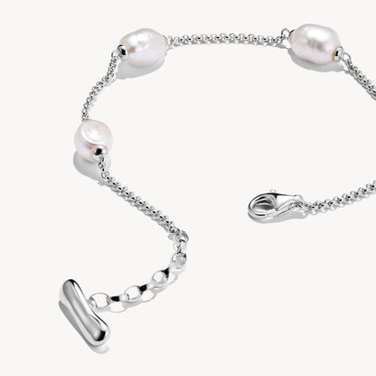 Thomas Sabo Silver Bracelet with Fresh Water Pearls