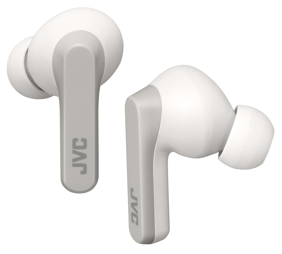 JVC Riptidz True Wireless Headphones - Coconut White