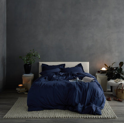 Hush Iced Cooling Sheet Set - King - Navy