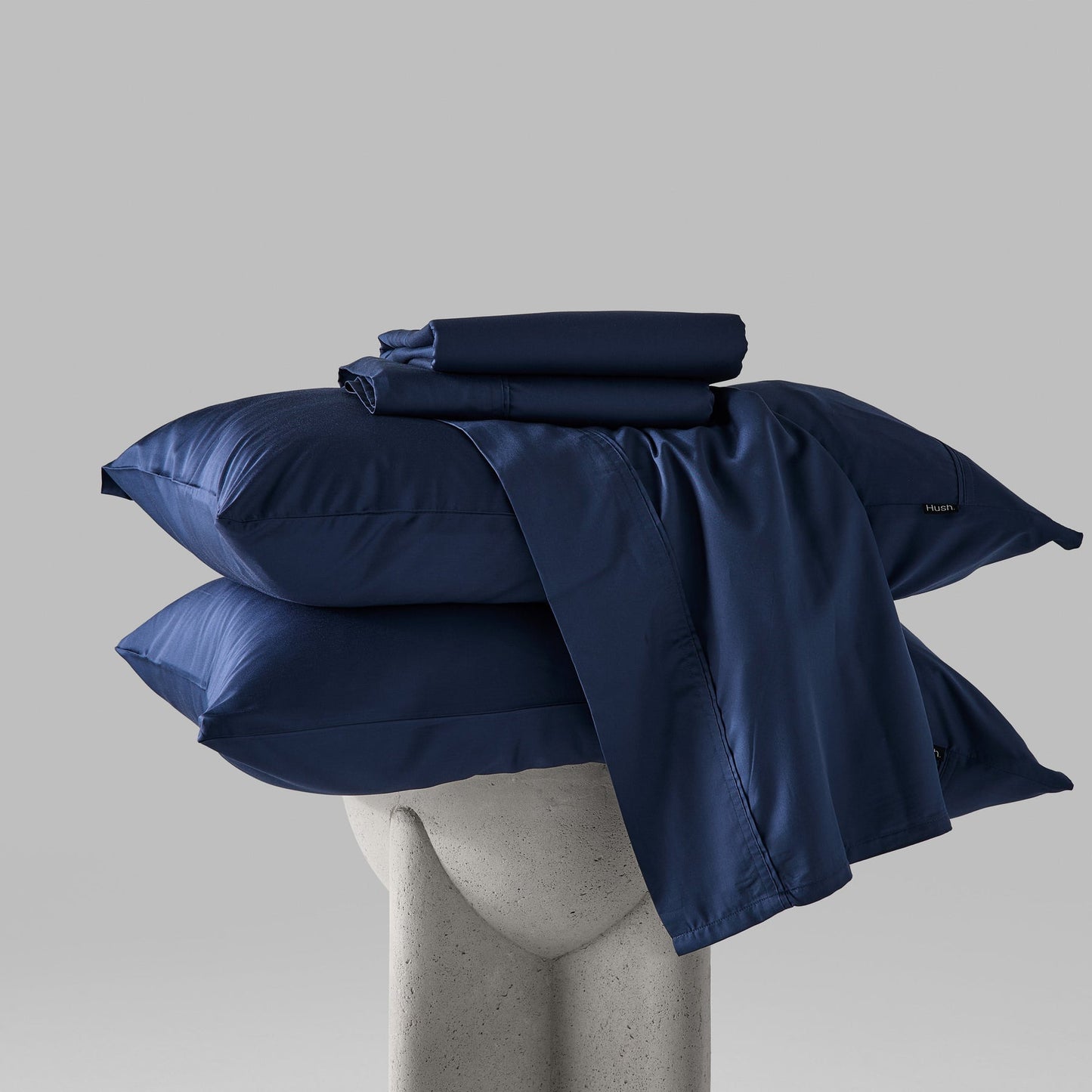 Hush Iced Cooling Sheet Set - King - Navy