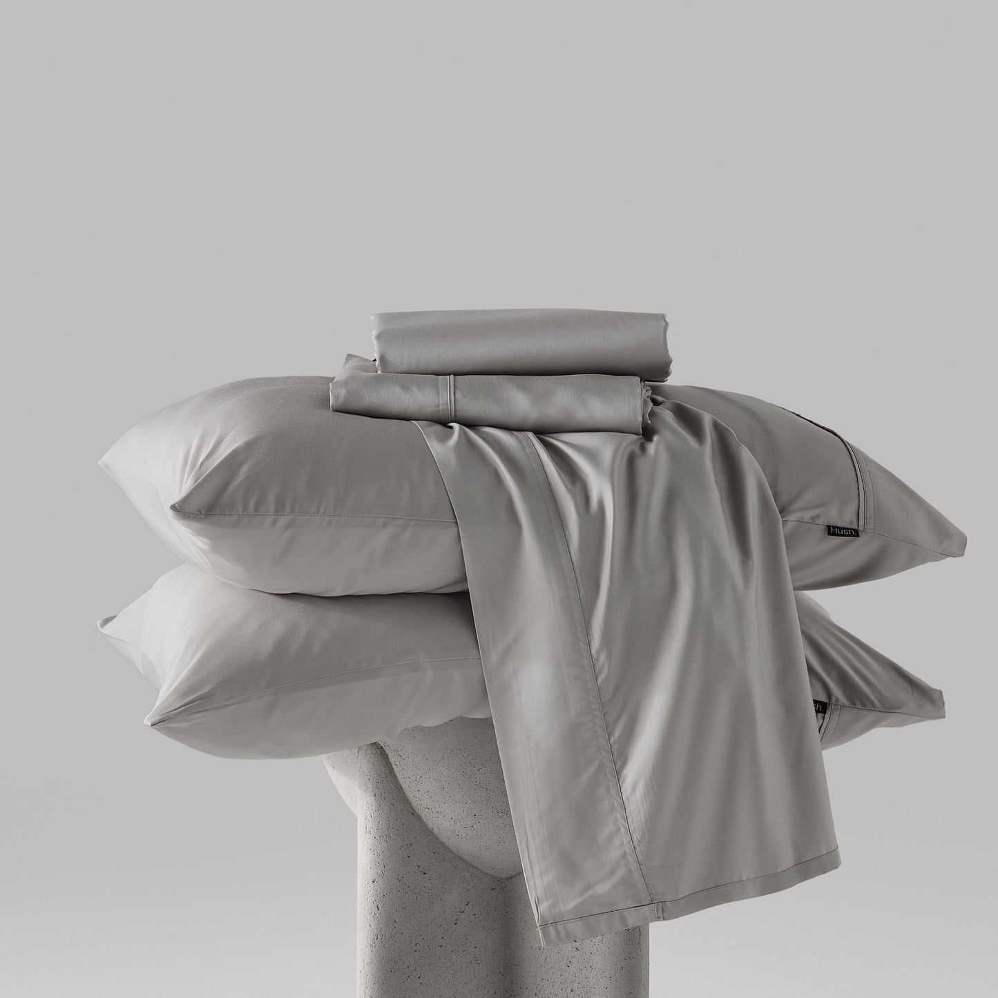 Hush Iced Cooling Sheet Set - King - Grey