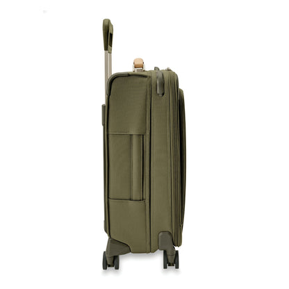 Briggs & Riley Baseline Essential 22" Carry-On Expandable Spinner - Olive
