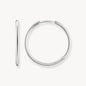 Thomas Sabo Glam & Soul Sterling Silver Hinged Hoop Earrings