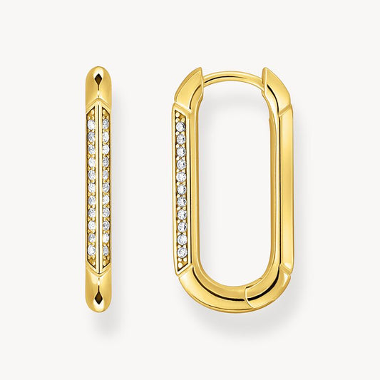 Thomas Sabo Gold Loop Earrings