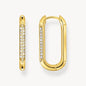 Thomas Sabo Gold Loop Earrings