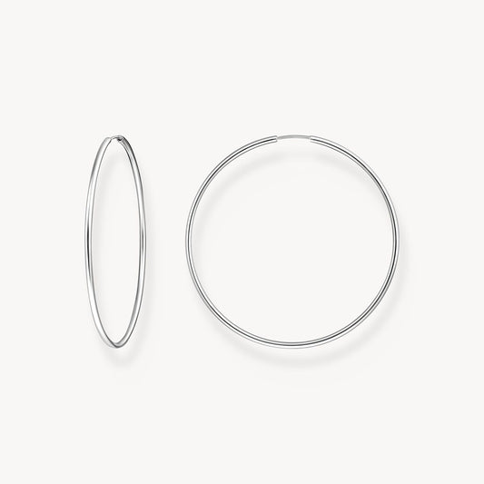 Thomas Sabo Creoles Silver Big Hoop Earrings