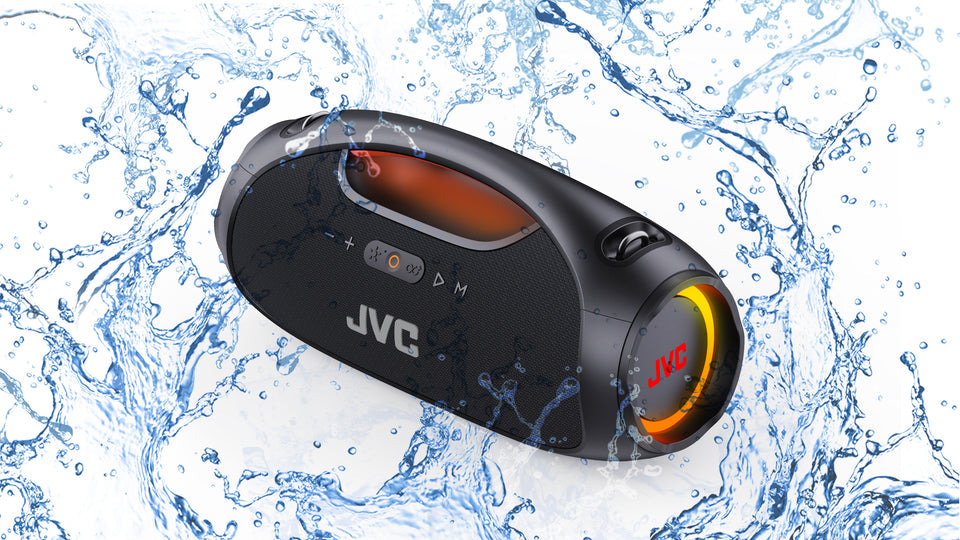 JVC 120W Wireless Bluetooth IPX6 Speaker - Black