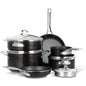 Cuisinart 10Pc Green Chef Pro Stainless Steel Cookware Set
