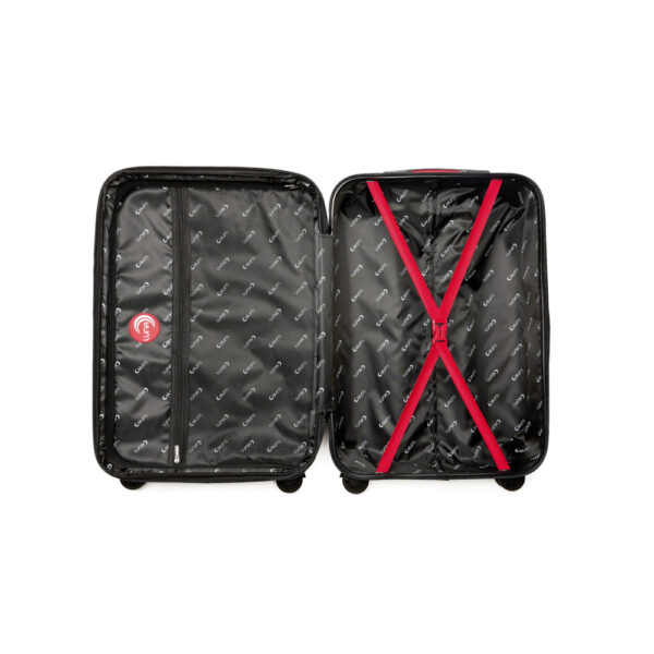 LUNA Ella 3Pc ABS Luggage Set (20 inches, 24 inches, 28 inches) - Navy