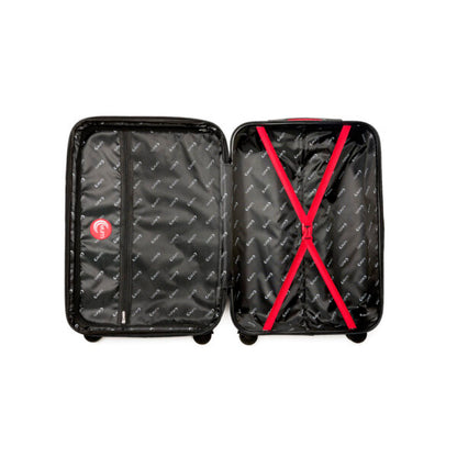 LUNA Ella 3Pc ABS Luggage Set (20 inches, 24 inches, 28 inches) - Navy
