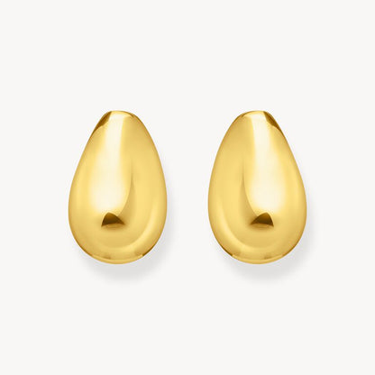 Thomas Sabo Drop Shape Gold-plated Earrings