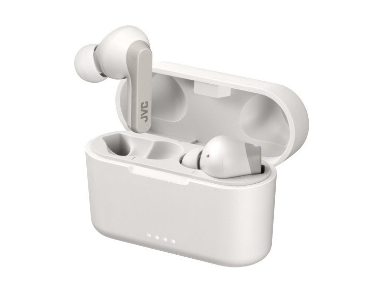 JVC Riptidz True Wireless Headphones - Coconut White