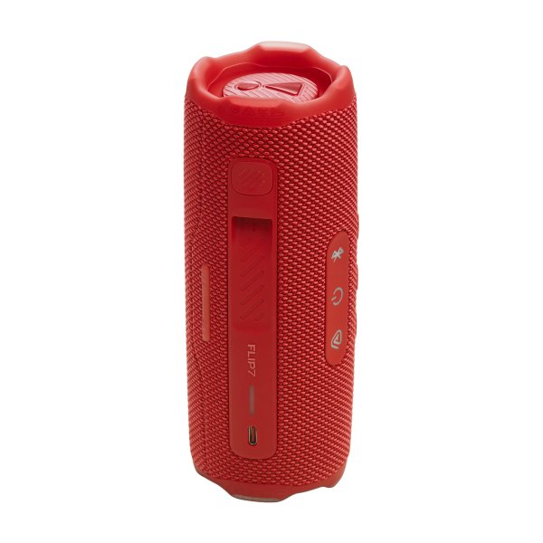 JBL Flip 7 Waterproof Bluetooth Wireless Speaker - Red