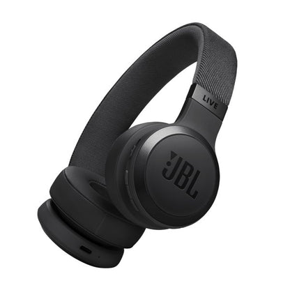 JBL Live 670NC Wireless On-Ear Headphones with True Adaptive Noise Canceling - Black