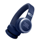 JBL Live 670NC Wireless On-Ear Headphones with True Adaptive Noise Canceling - Blue