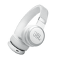 JBL LIVE 670 Wireless On-Ear True Adaptive Noise-Canceling Headphones - White