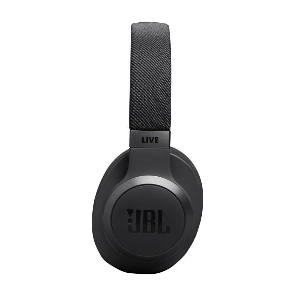 Casque supra-auriculaire sans fil JBL Live 770NC avec réduction de bruit adaptative - Noir