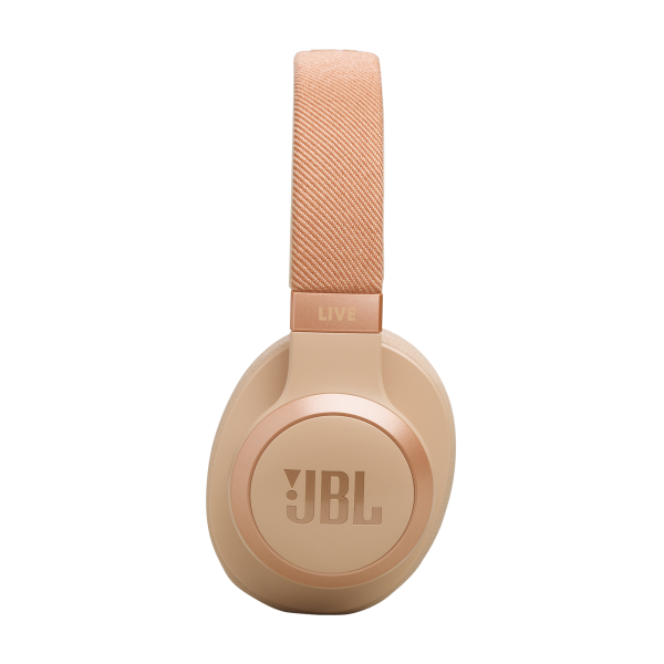 JBL Live 770NC Wireless Over-Ear Headphones with True Adaptive Noise Canceling - Sandstone