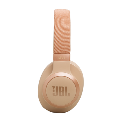 JBL Live 770NC Wireless Over-Ear Headphones with True Adaptive Noise Canceling - Sandstone