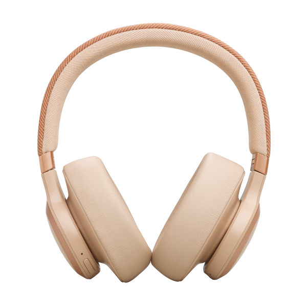 JBL Live 770NC Wireless Over-Ear Headphones with True Adaptive Noise Canceling - Sandstone