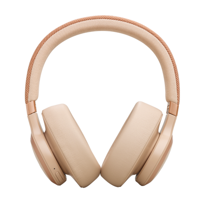 JBL Live 770NC Wireless Over-Ear Headphones with True Adaptive Noise Canceling - Sandstone