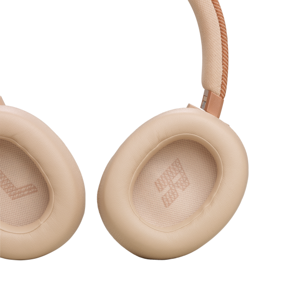 JBL Live 770NC Wireless Over-Ear Headphones with True Adaptive Noise Canceling - Sandstone