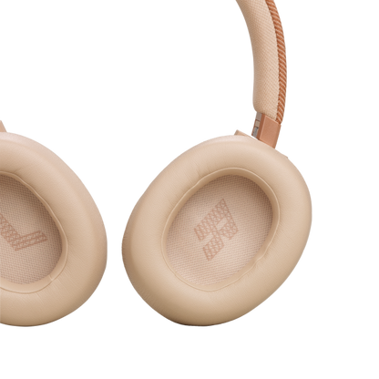 JBL Live 770NC Wireless Over-Ear Headphones with True Adaptive Noise Canceling - Sandstone
