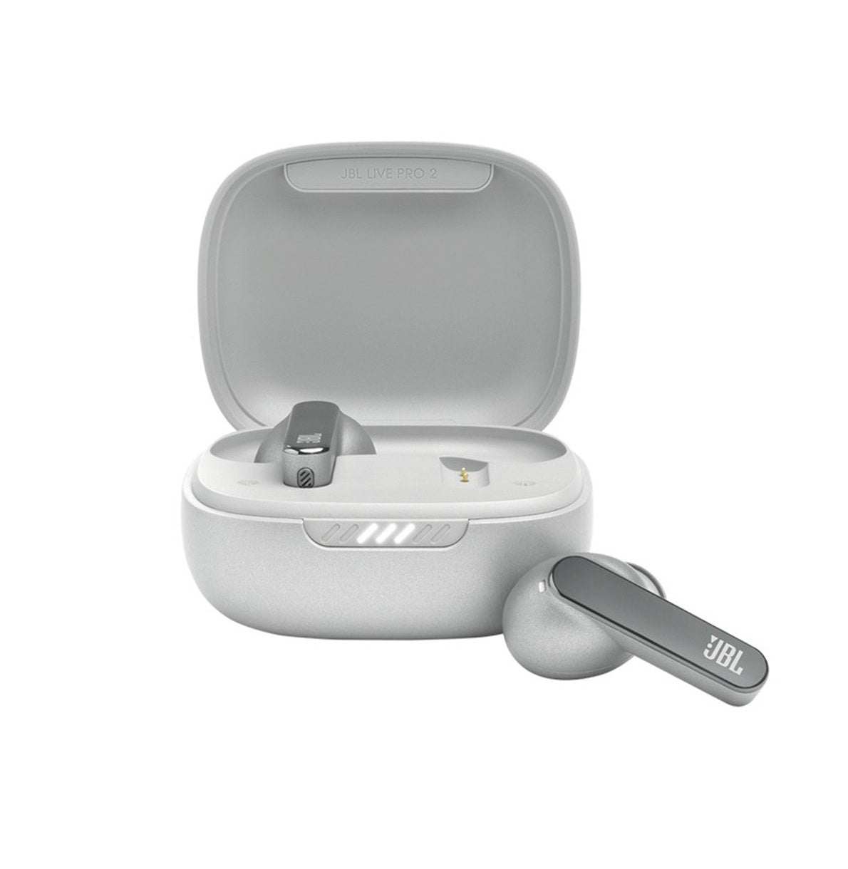 JBL Live Pro 2 True Wireless Noise Canceling Earbuds - Silver