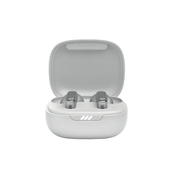JBL Live Pro 2 True Wireless Noise Canceling Earbuds - Silver