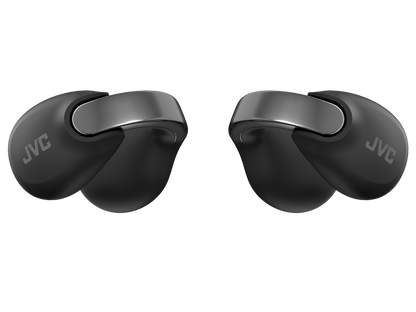 JVC Wireless Open-Earcuff Earbuds - Nearphones - Coal Black