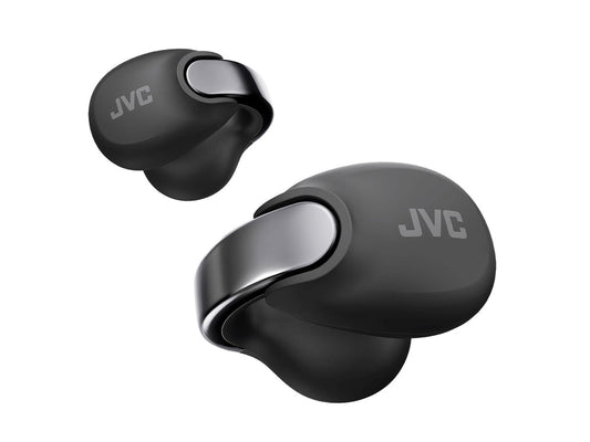 JVC Wireless Open-Earcuff Earbuds - Nearphones - Coal Black