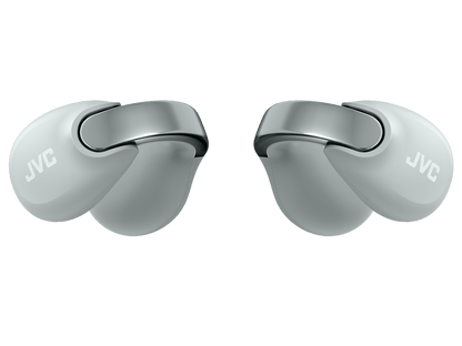 JVC Wireless Open-Earcuff Earbuds - Nearphones - Ice Gray