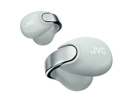 JVC Wireless Open-Earcuff Earbuds - Nearphones - Ice Gray