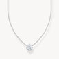 Thomas Sabo Basic White Silver Necklace with Pendant