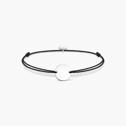 Thomas Sabo Little Secret Coin Bracelet - Black/Silver