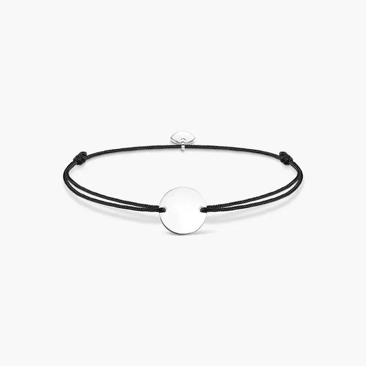 Thomas Sabo Little Secret Coin Bracelet - Black/Silver