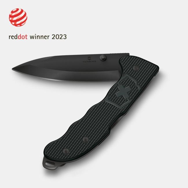 Victorinox Evoke BS Alox Super Pocket Folding Knife - Black
