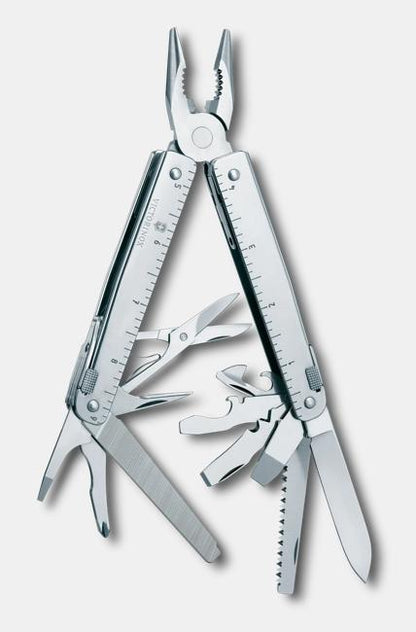 Victorinox Swiss Tool X Folding Tool - Silver/Silver