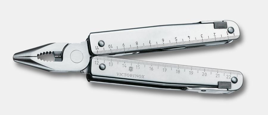 Victorinox Swiss Tool X Folding Tool - Silver/Silver