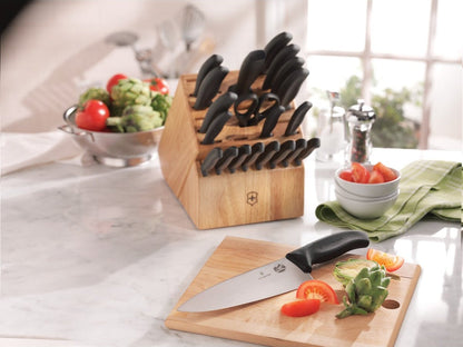 Victorinox Swiss Classic 22-Pc Knife Block Set - Black