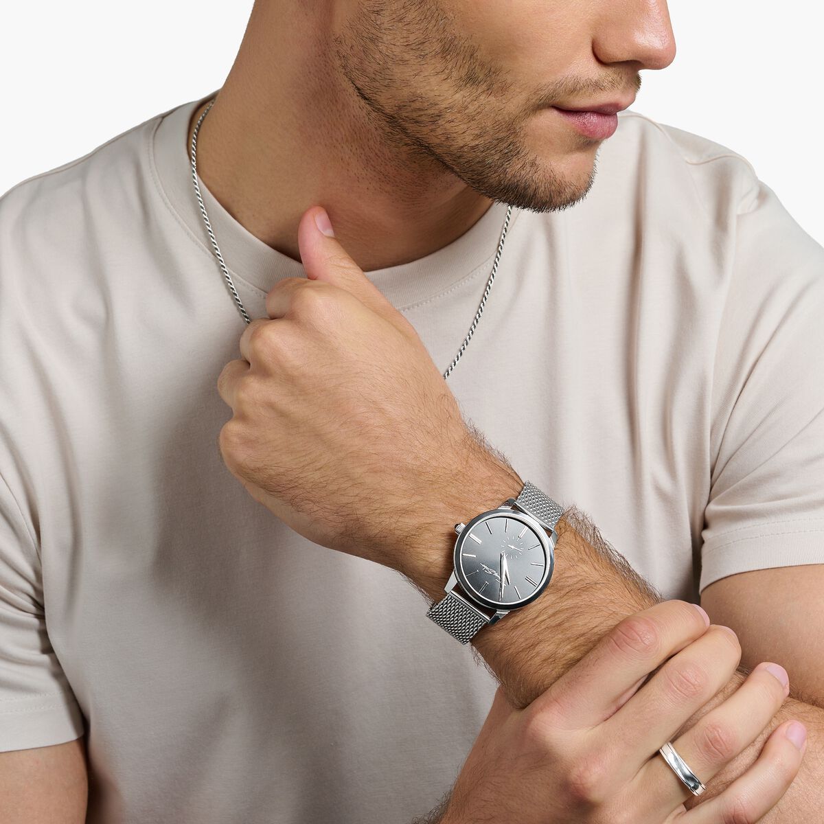 Thomas Sabo Rebel Spirit Men's Watch - Black/Silver