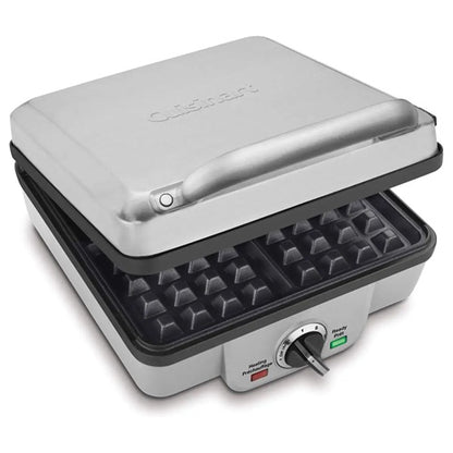 Cuisinart Belgian Waffle Maker with Pancake Plate - Silver