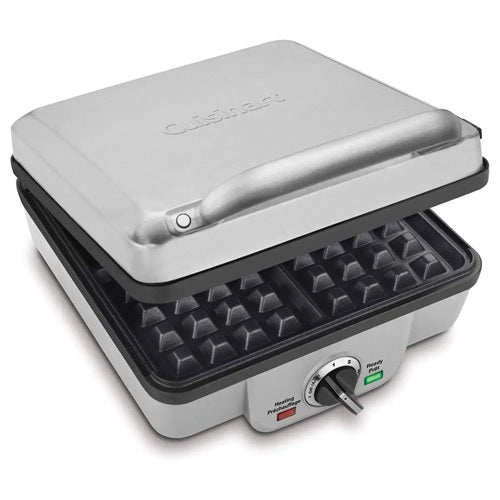 Cuisinart Belgian Waffle Maker with Pancake Plate - Silver